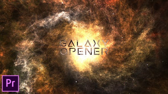 Galaxy Opener Titles - Premiere Pro