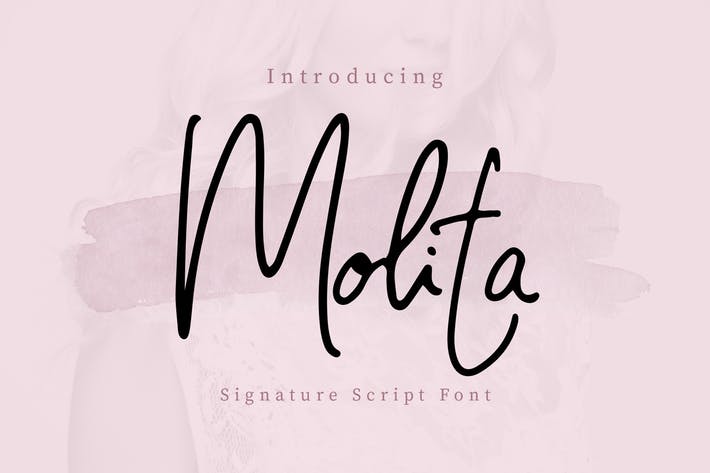 Molita Signature Script Font
