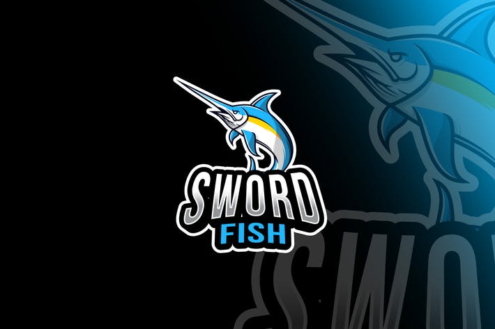 Swordfish Esport Logo Template