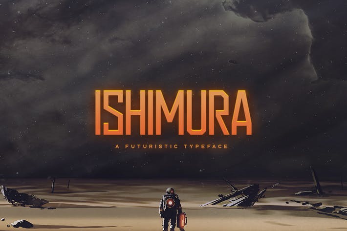 Ishimura - Futuristic Font