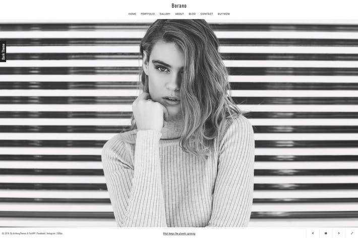 Borano - Photography / Portfolio WordPress Theme