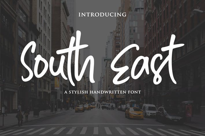 South East - Stylish Handwritten Font