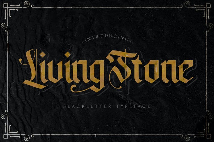 Livingstone - Blackletter Font