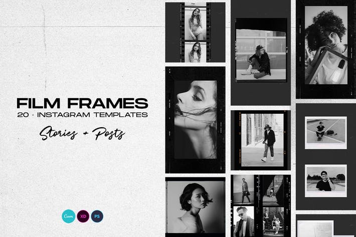 Instagram Stories Template - Film Frames