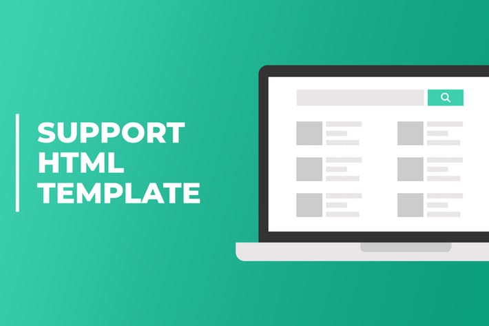 Soutien | Customer Support Helpdesk HTML Template