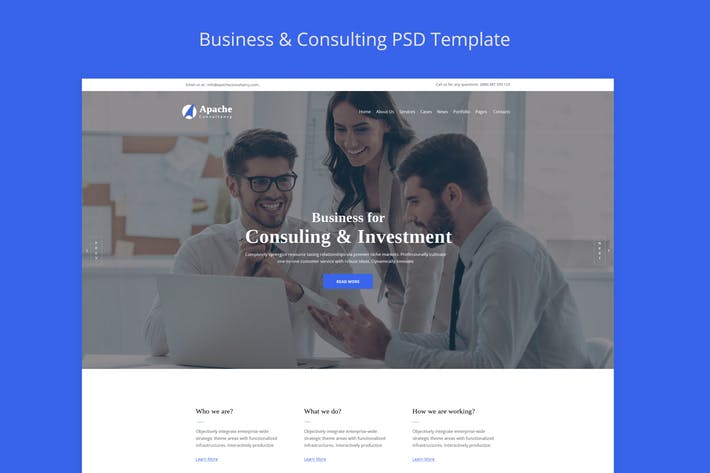 Apache-Business-Consulting HTML Template