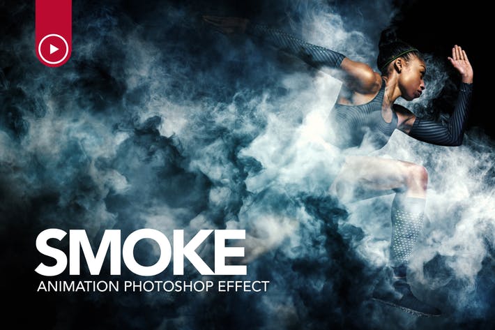 Smoke Animation Photoshop Action