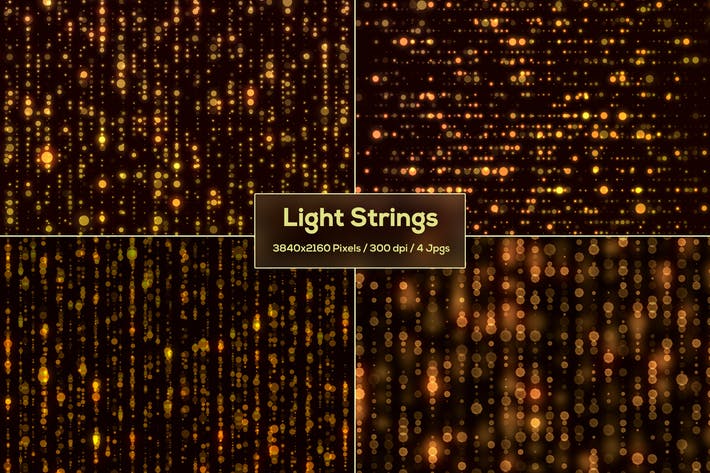 Light Strings Backgrounds