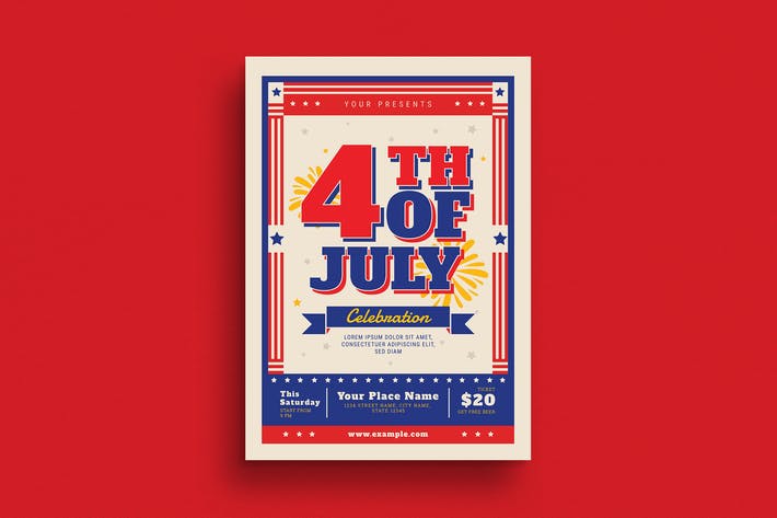 4th of July Flyer Pack