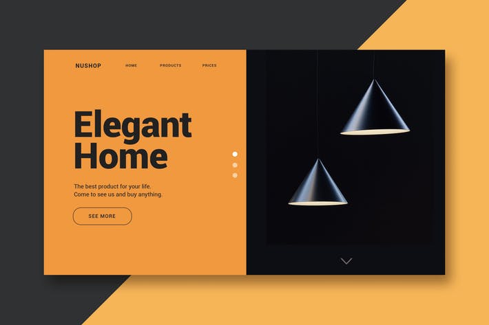 Elegant Home - Landing Page