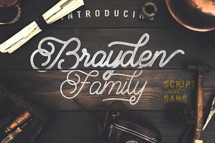 Brayden Script Family
