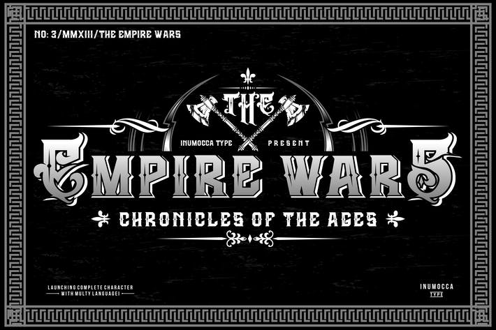 The Empire Wars (family font)