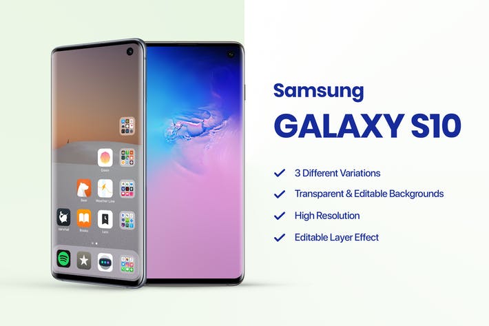 Samsung Galaxy S10 Mockup 1.0