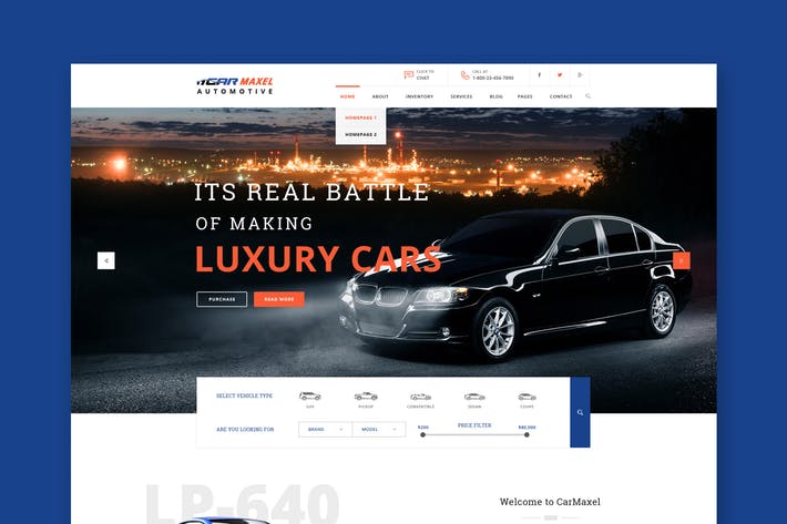 Car Max - Automotive HTML Template