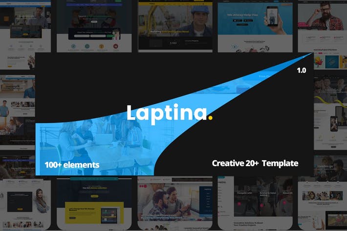 Laptina - Creative HTML Multipurpose Template