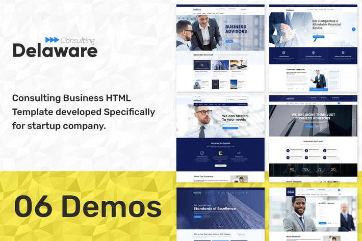 Delaware - Start up Business HTML Template