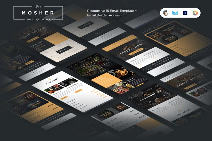 Mosher Restaurant Email Template