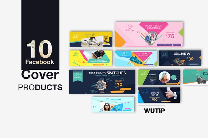 10 Facebook Cover-Products
