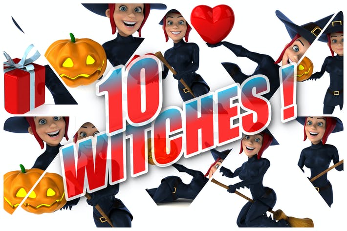 10 fun Witches !