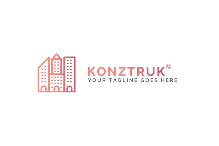 Konztruk - Architecture Logo Template