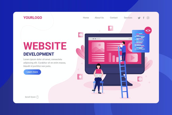 Website Development - Landing Page