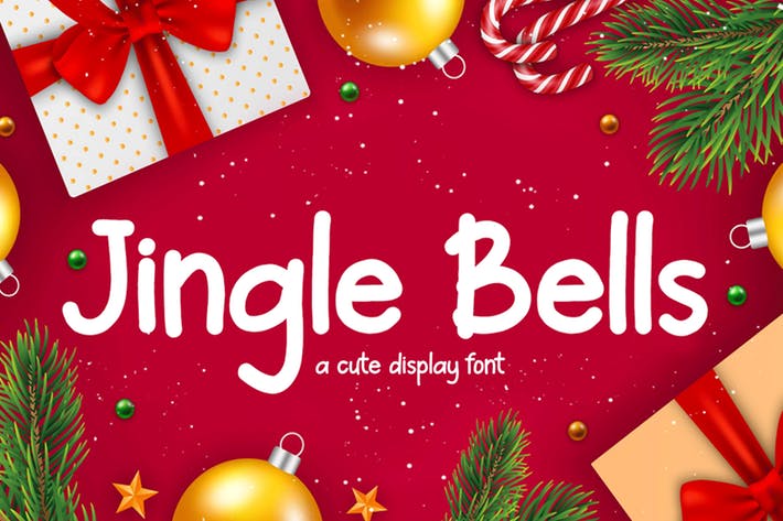 Jingle Bells - Cute Display Font