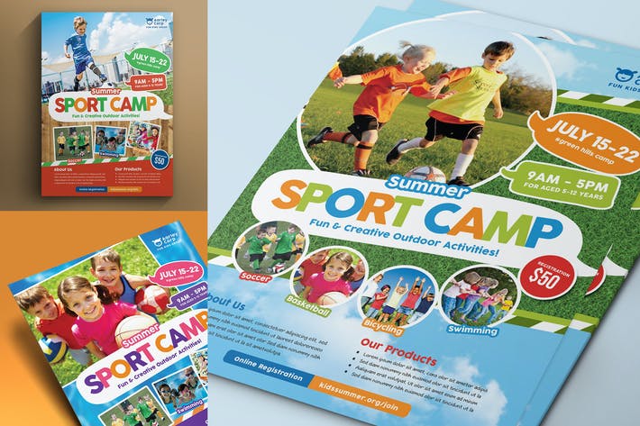 Sport Camp Flyer