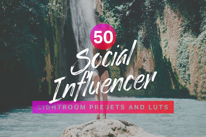 50 Social Influencer Lightroom Presets LUTs