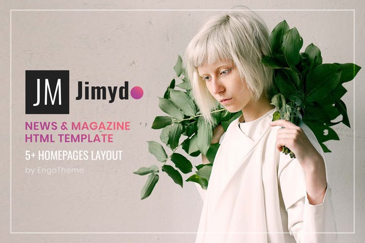 JIMYDO | News & Magazine HTML Template