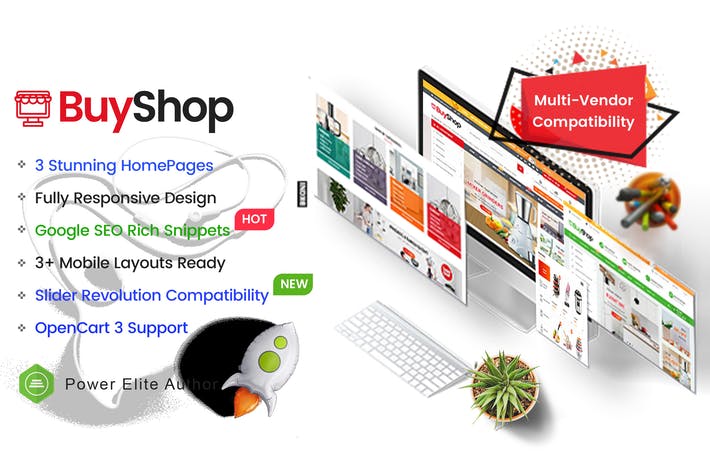 BuyShop - Multipurpose OpenCart 3 Theme