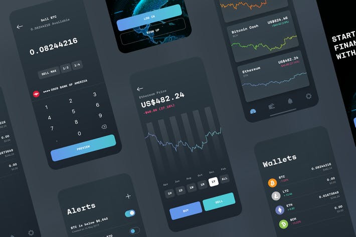 Fintech UI Kit | Dashboard | Analytics | Trading