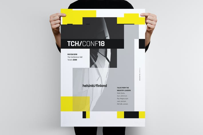 Tech Poster Template