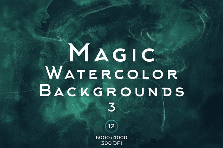 Magic Watercolor Backgrounds 3
