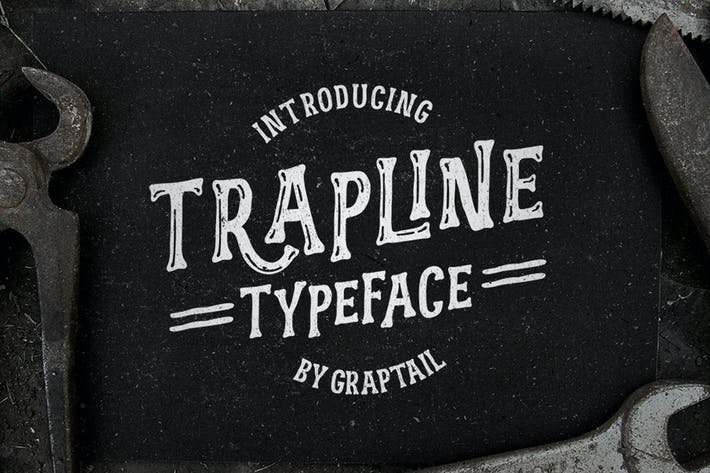 Trapline Typeface