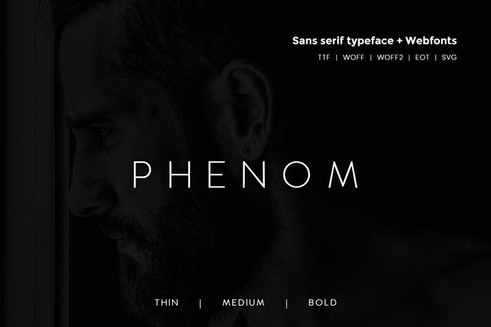 Phenom Grotesque - Modern Typeface + Webfonts