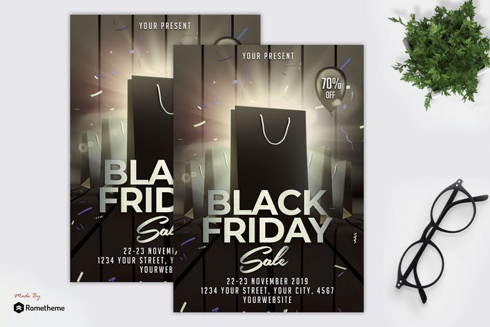 Black Friday Sale - Flyer MR
