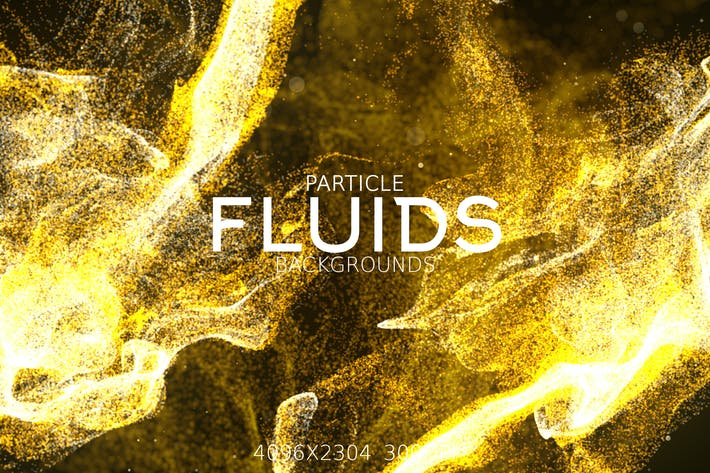 Particle Fluids Backgrounds