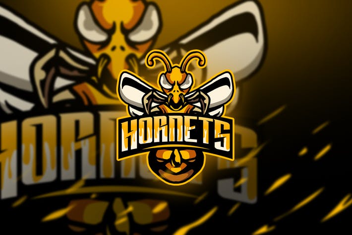 Hornets - Mascot & Esport Logo