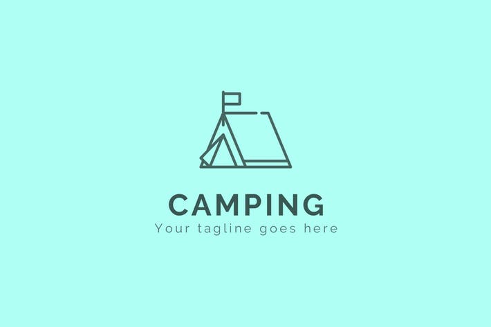 Camping - Premium Logo Template