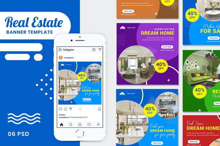 Real Estate Banner Template