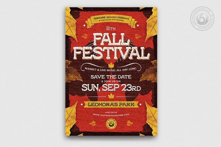 Fall Festival Flyer Template V2