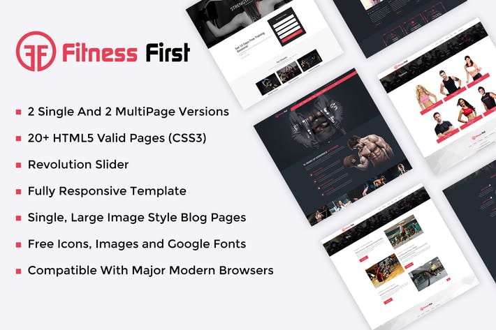 Fitness Gym Html Template
