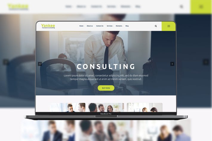 Yankee - Consulting WP Theme