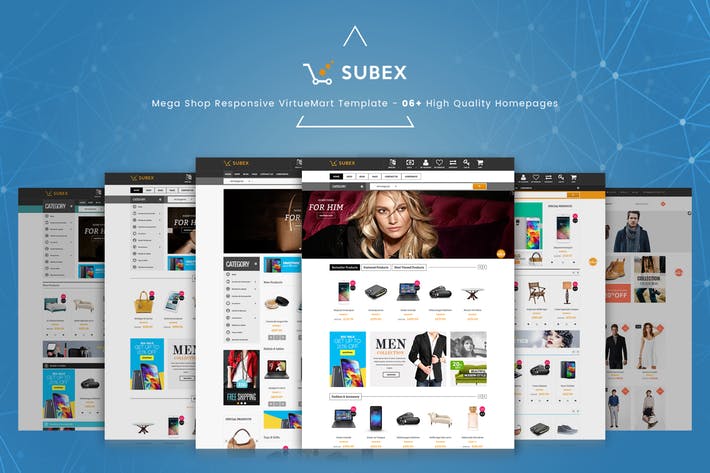 Subex - Mega Shop Responsive VirtueMart Template
