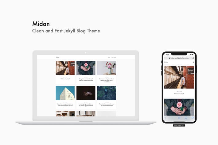 Midan - Clean and Fast Jekyll Blog Theme