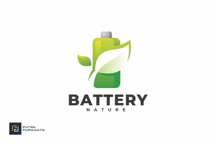 Battery Nature - Logo Template