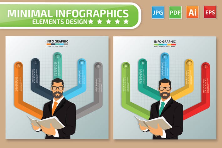 Businessman Infographics Design
