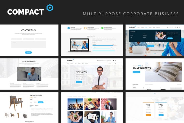 Compact - Multipurpose Business Corporate Template