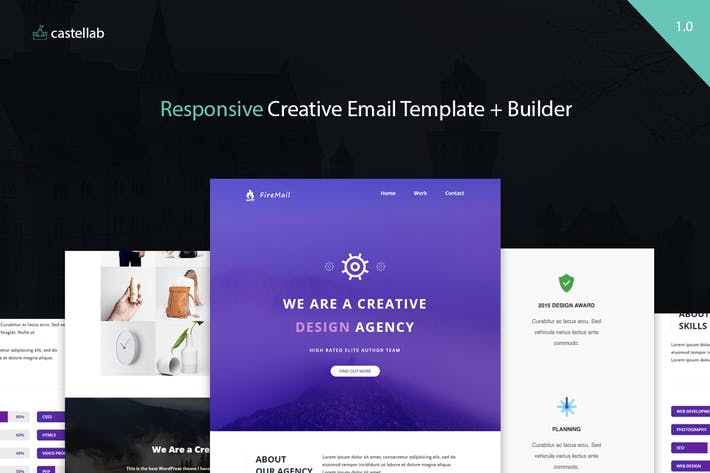 FireMail - Responsive Email Template + Builder