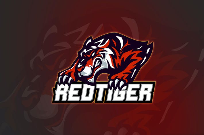 Tiger Team No.3 RedTiger - Esport Logo